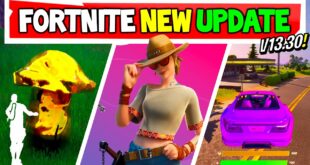 Fortnite Update: V13.30 CARS! | RENEGADE, Twitch Prime pack 3?! (Xbox, PC, PS5)