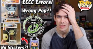Funko Pop Errors With ECCC 2021 | Walmart Exclusives No Stickers | GameStop Releases Wrong Pops