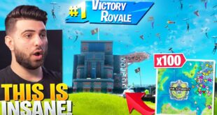 I Told 100 Streamsnipers To Drop AUTHORITY! (CRAZY) - Fortnite Season 3