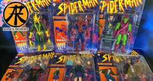 Marvel Legends Spider-man Retro Wave Action Figures Showcase