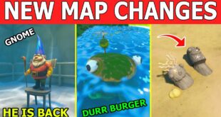 *NEW* ALL SECRET MAP CHANGES! NEW FORTNITE UPDATE "WATER LOWERED" & "NEW LOCATIONS ADDED"