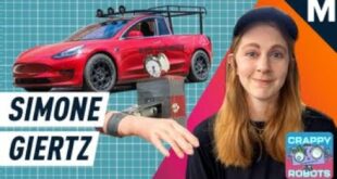 Simone Giertz Used to Make Useless Inventions, Then She Made A Cybertruck Before Tesla | Mashable