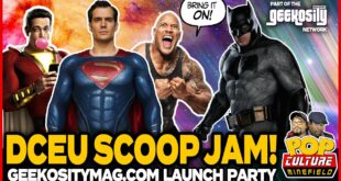 TWO DCEU SCOOPS! #ZackSnyder #JusticeLeague2 #Superman #Shazam & MORE! - A Geekosity Exclusive!