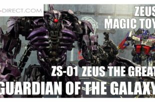 Zeus Toys BMB ZS-01 ZEUS The Great Oversize Transformers Studio Series SHOCKWAVE Review