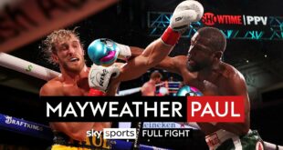 Floyd Mayweather v Logan Paul Full Fight - 6th June 2021 via Sky Sports