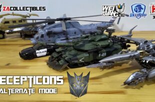 Alt Mode Decepticons - KO Oversized Assembled | Transformers Movie Collection