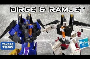 Hasbro / Takara Tomy Transformers Earthrise Amazon Exclusive Ramjet & Dirge