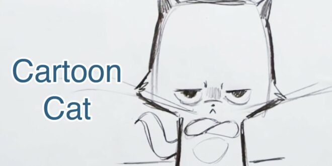 How to Draw a Cartoon Cat (Step by Step)