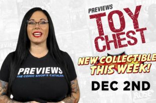 THE LAST AIRBENDER, BATMAN HOLIDAY, TRANSFORMERS: PREVIEWSworld ToyChest 12/2/20