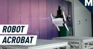Tiny Robot Acrobat Uses Tail to Do Backflips | Mashable
