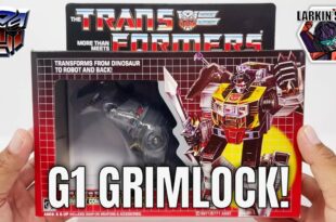 Transformers G1 Grimlock KO Review, Larkin's Lair