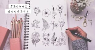 Twelve Easy Flower Doodles You Need To Know