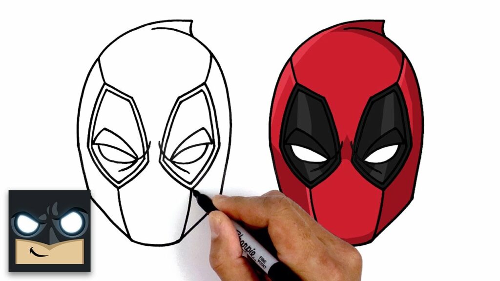 How To Draw Deadpool | Step By Step Tutorial