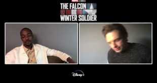 Marvel Falcon and the Winter Soldier - Celebrity Interview Sebastian Stan & Anthony Mackie