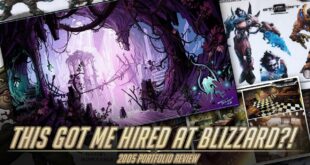This got me hired at Blizzard!? Reacting to my old portfolio.