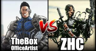 ARTIST FACE OFF - DRAWING EACH OTHER AS SUPERHEROES ft. TheBoxOfficeArtist