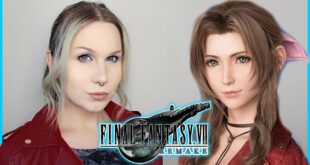 Final Fantasy VII Remake Aerith Makeup Tutorial & Casual Cosplay | Video Game Vixen Makeup | Luxeria
