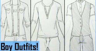How to Draw Manga Boy Outfits!