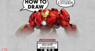 How to Draw the Hulkbuster Armor LIVE w/ Brian Crosby! | Marvel Comics