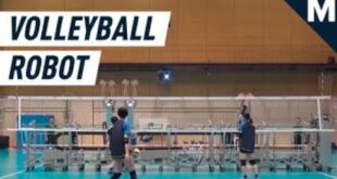 Japan’s National Volleyball Team Has a Secret Weapon: A Blocking Robot | Mashable