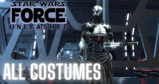 All Costumes Unlocked! | Star Wars: The Force Unleashed | Gameplay