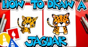 How To Draw A Cartoon Jaguar  - #stayhome and draw #withme