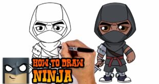 How to Draw Fortnite | Ninja