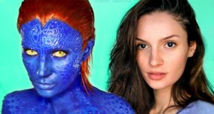 Mystique X-Men Makeup Transformation - Cosplay Tutorial