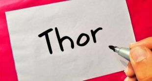 SUPER HEROES - How To Turn Words Thor Into Cartoon - Theakashcreations