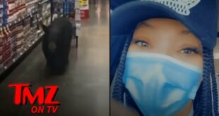 Tisha Campbell Encounters a Bear at the Grocery Store | TMZ TV
