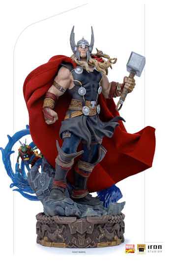 Thor Unleashed Statue from Marvel comes this 1/10th scale statue!