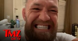 Conor McGregor Smokes Away the Pain | TMZ TV