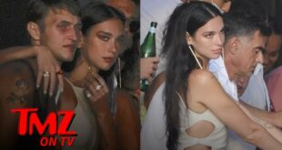 Dua Lipa Stuns While Getting Cozy with Anwar Hadid in Ibiza | TMZ TV
