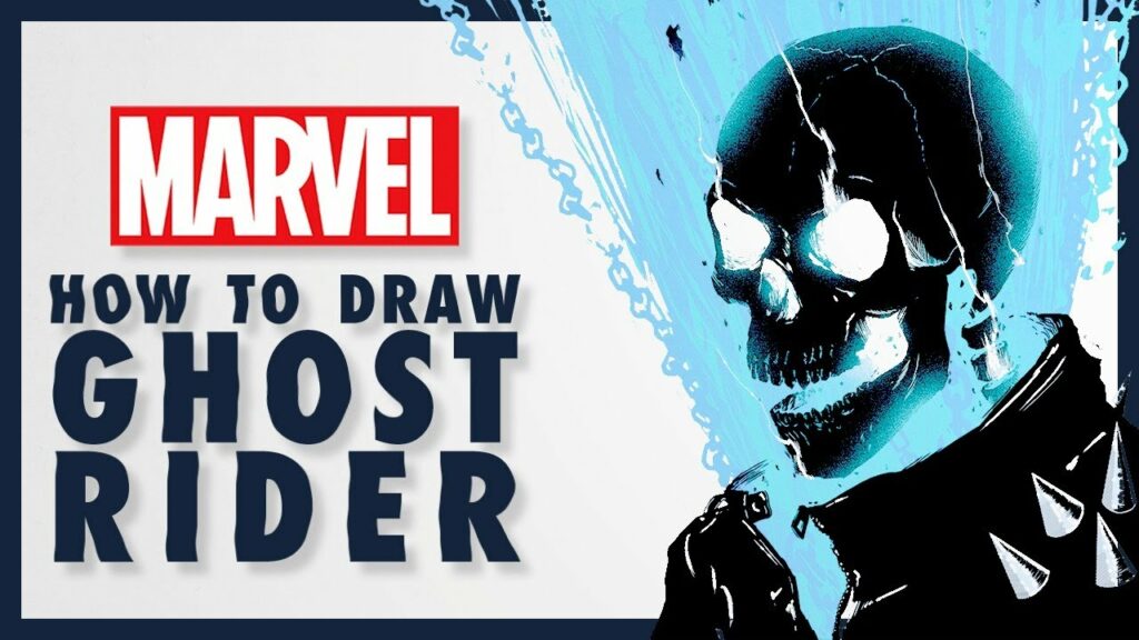 How to Draw GHOST RIDER w/ Doaly! Video Tutorial