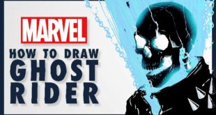 How to Draw GHOST RIDER w/ Doaly!