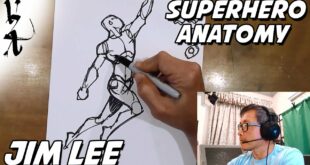 Jim Lee How to draw Superhero