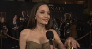 Marvel Studios Eternals 2021 Exclusive Celebrity Interview w / Angelina Jolie  HD