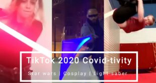 ( TikTok 2020 Covid-tivity) Light Saber Art | Dont rush challenge | Starwars Cosplay