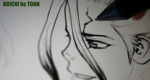 BOICHI's Real-time manga drawing show #15: Luna rencontre Senku /Dr. STONE Z=154