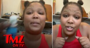 Lizzo Freestyles Anti-COVID Song During PSA, 'Give Me Six Feet' | TMZ on TV