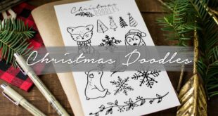 How to Draw Cute Christmas Things | Doodle with me!