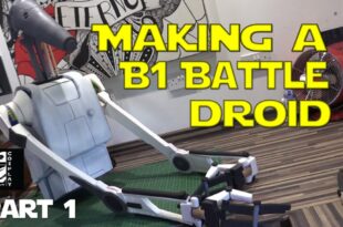 Making a B1 Battle Droid - Part 1 (Star Wars Prop Build)