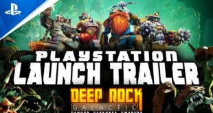Deep Rock Galactic Playstation Trailer PS5 Games