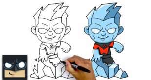 How To Draw Iceman | The Xmen