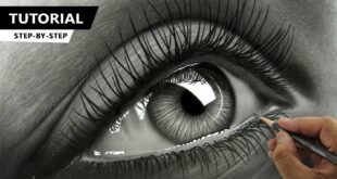 How to Draw Hyper Realistic Eye | Tutorial for BEGINNERS
