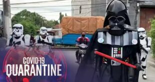 TINGNAN: Mga rumoronda sa barangay sa Malabon naka-Star Wars costume | TV Patrol