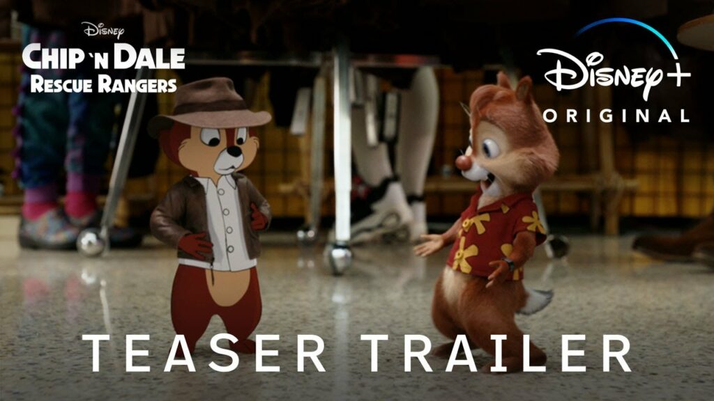 Chip n Dale Rescue Rangers Teaser Trailer Disney+