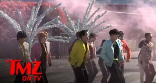 BTS Puts On Traffic-Stopping 'Butter' Show with James Corden | TMZ TV