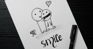 Easy Doodle Drawing || Smile || Doodle Art || Easy Drawing With Pen || How To Draw Smile Faces