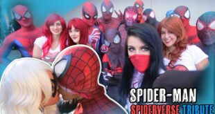 SPIDER MAN SPIDERVERSE Comic Con & Anime Cosplay Meet Up - SPIDERVERSE MONTH COMPILATION